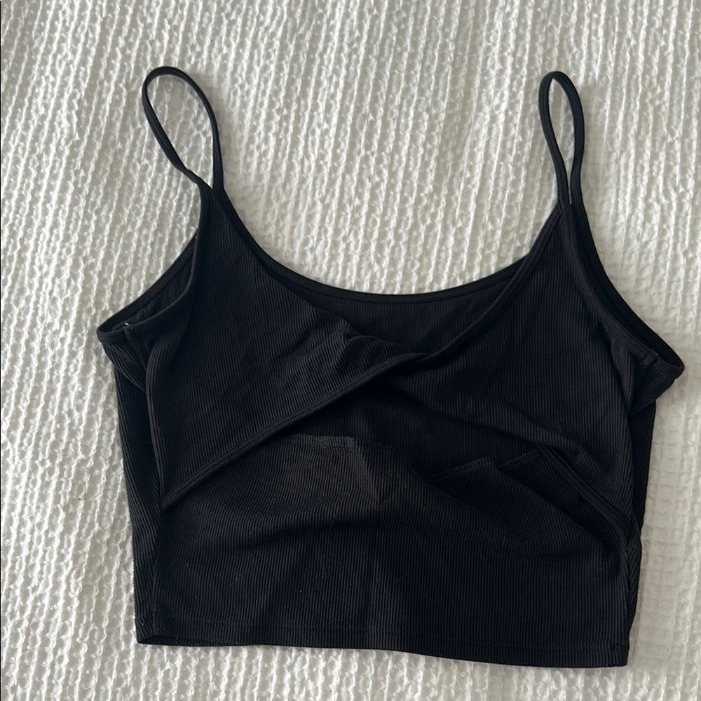 Athleta Ribbed Crop Top